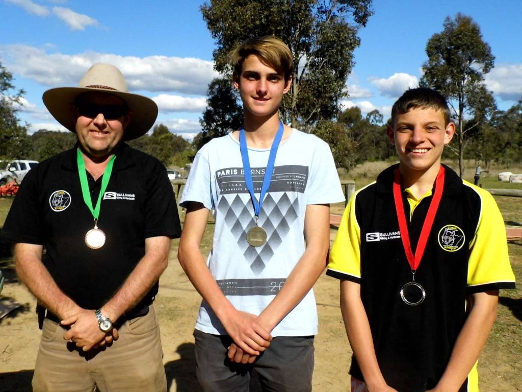Cobar Archery Club members Jason Mitchell, James Anderson and James Mitchell recently competed with great success in the two day Australian Bowhunters Association (ABA) Branch 3D Titles at Singleton. ▪ Photo contributed