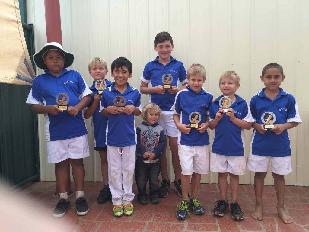 Kanga Cricket players held their end of season presentation on Saturday with the Golf Club team (pictured left) taking the grand final win. Major trophy winners (pictured right) were Jack Brettell, Noah Lynch, Clancy Harvey and Tommy Bryan.