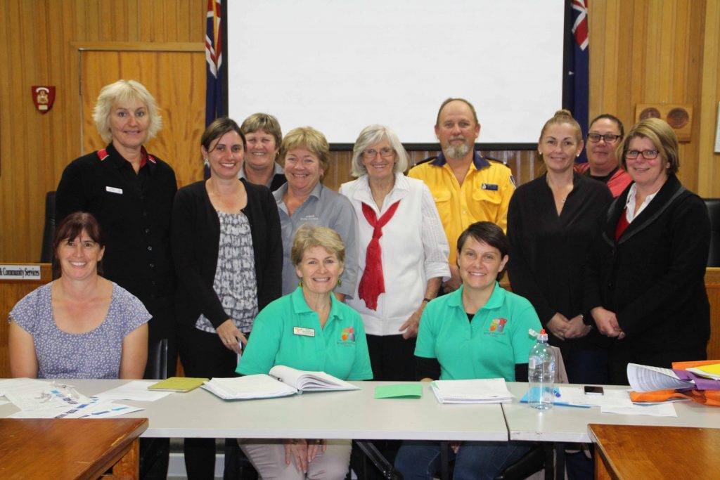Kinga Macpherson and Amy Raveneau (seated at front) from Volunteering Central West held a Volunteer Recruitment Forum at the council chambers on Monday night with a dozen representatives from various local sporting and community groups in attendance. The forum aimed to give locals practical ideas on how to recruit and  retain new volunteers to their organisations. Another Q&A workshop will be held tomorrow night at the Cobar Bowling & Golf Club for anyone with questions about risk related issues for volunteers, including boards and committees.  