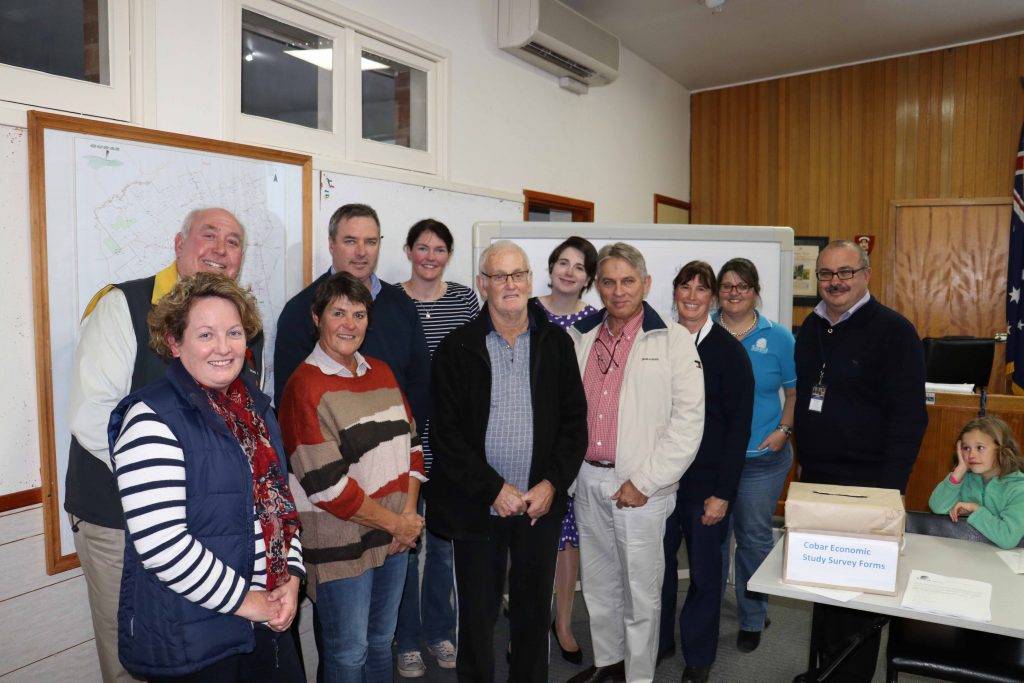 A group of locals from a range of industries and interests attended a public meeting at Cobar Shire Council last week to discuss Cobar’s economic future.  