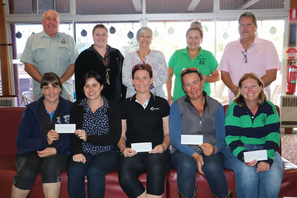 The proceeds of this year’s Police Charity Golf Day, an annual event that is part of the Festival of the Miner’s Ghost, were handed out on Monday to six local children’s groups. Cobar Little A’s, CareWest, Cobar Public School’s Multi-Categorical Class, Kubby House Child Care Centre, Cobar Mobile Children’s Services and Cobar  Preschool all received $1,000 each. Representatives from those groups are pictured above with festival coordinator John Martin, Cobar Bowling & Golf Club secretary/manager Demi Smith and Police Charity Golf Day organiser Joe Palma. 